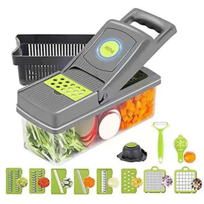 14-in-1 Multifunctional Vegetable Chopper & Slicer