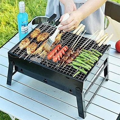 Multifunctional BBQ Grill Folding Campfire Grill