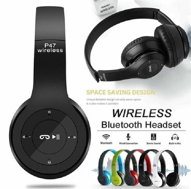 P47 Wireless Headset - Bluetooth Headphone V4.1 Stereo Earphone