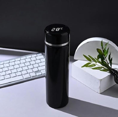 Smart Sports Water Bottle with LED Temperature Display