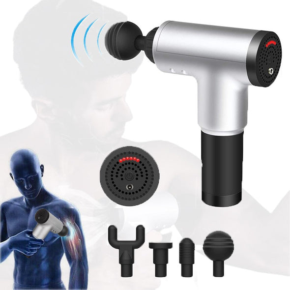 electric massager - rechargeable fascial gun - portable massage gun